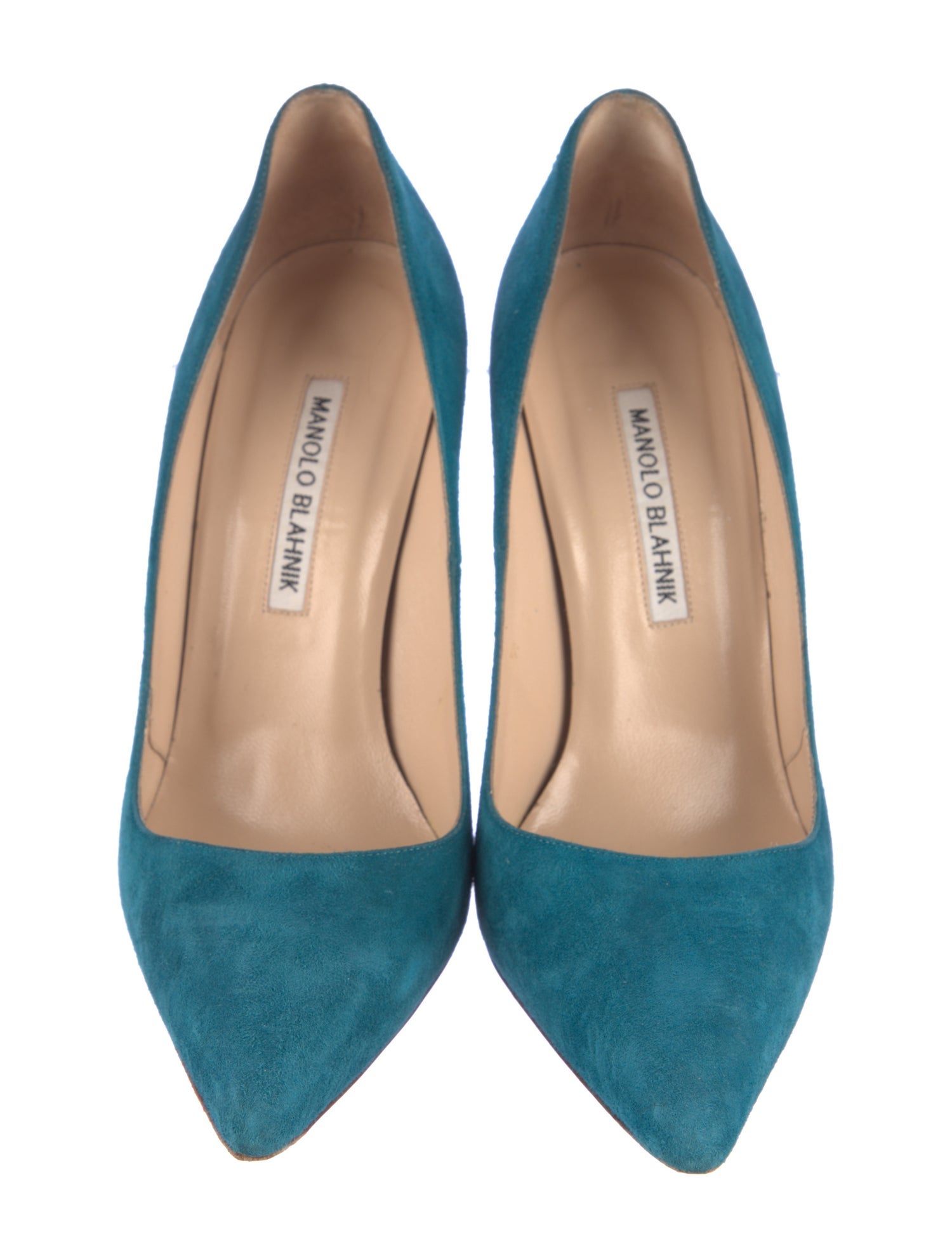 Manolo Blahnik Suede Pumps